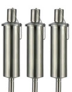 3 Stück Gartenfackeln