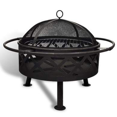 Feuerschale mit Grill
