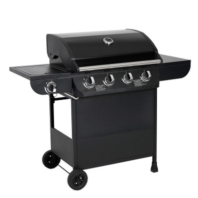 Gasgrill 4+1-flammig